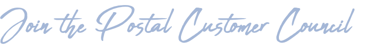 Join the Postal Customer Council